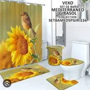 Hermosos set de 5 piezas para baños. - Img 54867605