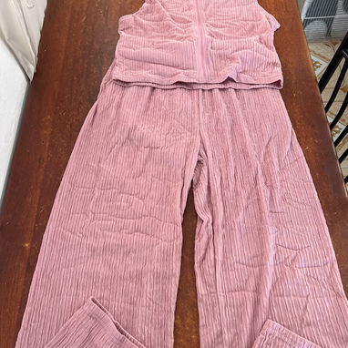 Conjunto de pantaloneta y blusa con zipper - 6/10