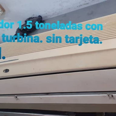 evaporadores, turbinas, motores  fan y coil con base. - 3/8