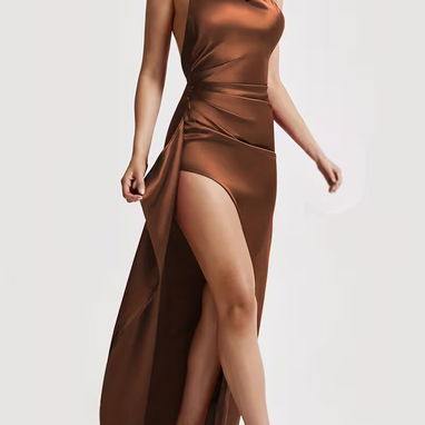 Delta - Elegante vestido largo sin mangas TALLA M - 2/3