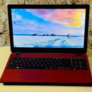 Laptop Acer roja. Equipo confiable con rendimiento ideal para algunos juegos y trabajos de programación informática. - Img 57151769