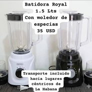 Batidora Royal con moledor de especias - Img 56808116