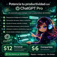 ChatGPT PRO Perdonal - Img 54874283