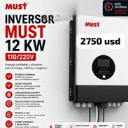 Inversor MUST de 12kw 110/220v - Img 57331730