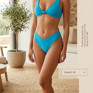 Bikini Halter "Azul Eléctrico" – Edición Especial Talla M - Img 55648918