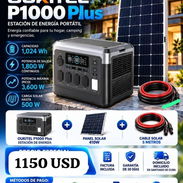 Estacio de energía +Panel solar - Img 57908205