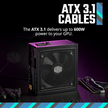 Cooler Master MWE Gold 850 V3 - Fuente de alimentación modular completa, 850W, 80+ 52815418 - Img 112671459
