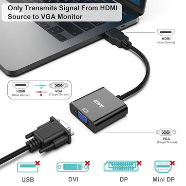Adaptador HDMI-VGA (sin audio) - Img 123339600
