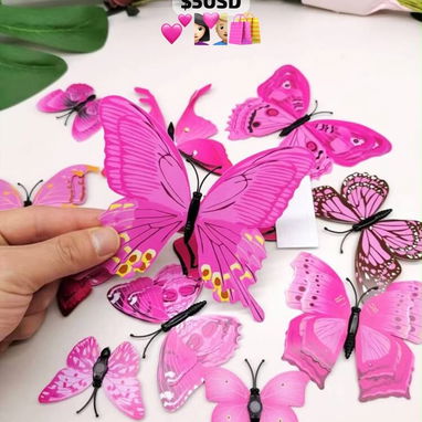 SETS DE MARIPOSAS🦋 iman y doble contacto••• 50633659 - 3/10