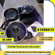 (QB-927) Combo Cocina de Inducción...95 USD...51596013..Tpte lugares cercanos - Img 57712655