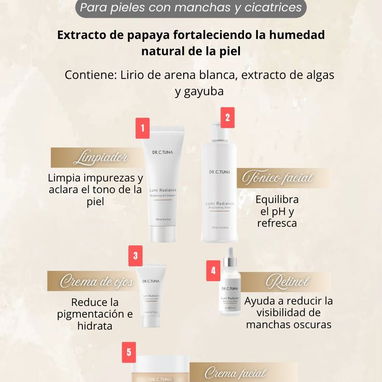 Mascarilla facial Lumi Radiance de la marca Turca FARMASI - Img 118813594