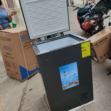 Nevera Milexus de 4.2 pies / 119L precio $310 USD transporte incluido papeles y garantía - 3/4