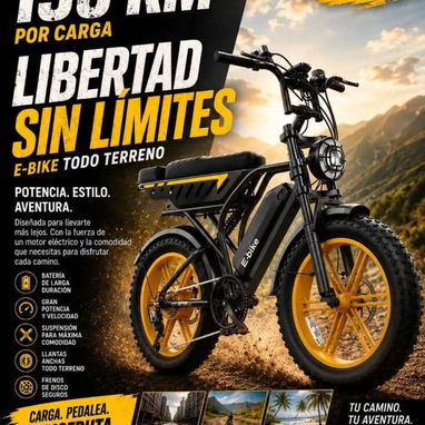 Bicicleta electrica e-bike - Img 126458192