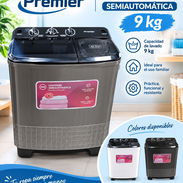 Lavadora semiautomática premier 9 kg - Img 57945046