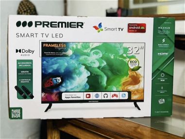 Vendo Smart TV  premier de 32 pulgadas en 280 usd, en su caja, con garantía y mensajería incluida en el precio - Img main-image
