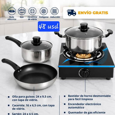 Combo Arrocera y Olla Reina - 4/8