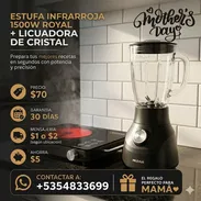🎁 EL REGALO NUESTRA MADRE 🎁 ESTUFA INFRARROJO+ LICUADORA. TENEMOS MENSAJERÍA CON FACTURA Y GARANTÍA. TL 54833699 - Img 55222828