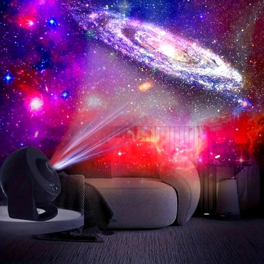 Proyector de Galaxias Estrelladas y Cuerpos Celestes Modelo BL-DQY02 con 13 Discos de Películas HD. Nuevo en caja. - 3/8