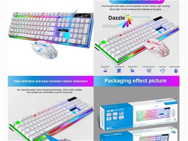 Kit teclado y Mouse RGB de cable - Img main-image-45686271