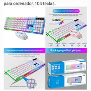 Kit Mouse y teclado RGB de cable - Img 45651324