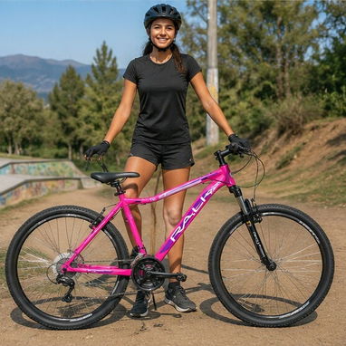 BICICLETA RALI TORNADO ROD.27.50 MTB ROSA - Img 126998439