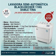 Lavadora semiautomática 11kg - Img 55629059