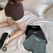 Short deportivo de mujer de tela licra gruesa Talla M L - Img 57195254