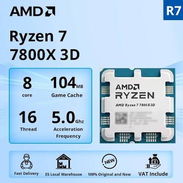 320usd solo vendo AMD Ryzen 7 7800X3D, procesador de escritorio de 8 núcleos y 16 hilos - Img 56605800