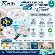 Lámpara LED 30 Watts con Ventilador Integrado - Img 57354711