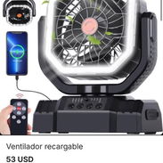 Ventilador recargable - Img 56531409