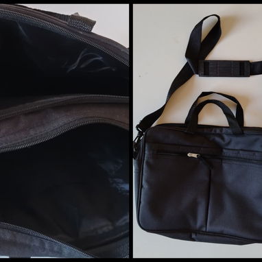 Maletin o portafolio para laptop y documentos, bolsos, carteras, lonchera - 4/10