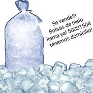 Bolsas de hielo. Las que usted pida para su negocio, por cantidad y a domicilio - Img 53336492