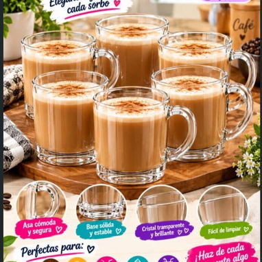Juegos de tazas y jarras para café, varios modelos. - 5/9
