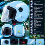 CASCO SEMI-INTEGRAL, FACTURA Y GARANTÍA. VARIEDAD DE ARTÍCULOS PARA MOTOS Y CARROS, TODOS IMPORTADOS - Img 57884860