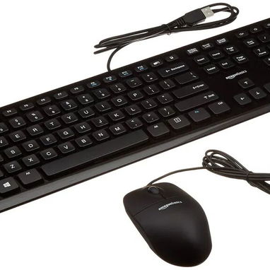 ☀️OFERTA☀️ KIT TECLADO + MOUSE AMAZON BASIC NUEVO EN CAJA - 15 USD - MLC/CUP AL CAMBIO - Img 118232941