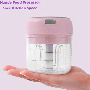 Procesador y moledor recargable para alimentos y especias listo para ti color verde - Img 124703495