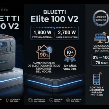 Estación de energia Bluetti en La Habana 750 USD con mensajería - 2/2