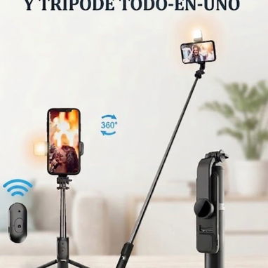 CREA CONTENIDO TRÍPODE MICRÓFONO ILUMINACIÓN - 9/10