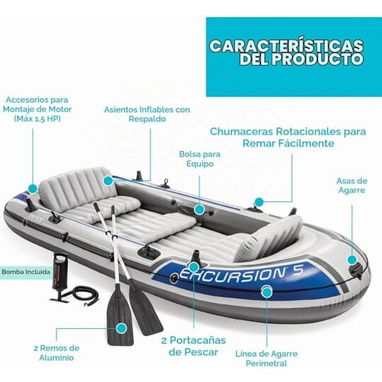 bote inflable profesional grande - 3/5