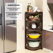 📢 Estantes para cocina (esquinero). Importados - Img 55801979