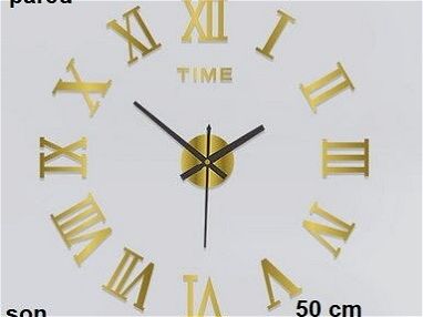 Relojes 2D Reloj 2D 50 x 50 cm de diametro o 25 cm de radio - Img 65225417