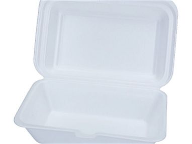 Termopack con tapa sin divisiones de 9 x 6"  biodegradables. 60 cup c/u La paca trae 200 unidades. - Img main-image-45830286