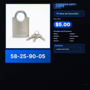 CANDADO ANTI-CORTE VPT -0046 - Img 57889622