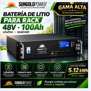 Stock: Batería SUNGOLDPOWER de 48v 100 ah - Img 58479284