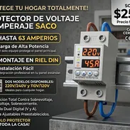 Protector 63A para toda la casa 110 v y 220 v. Además inteligente!! - Img 55703113