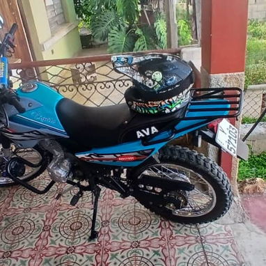 Moto ava trigito 175 cc  la moto tiene chapa , tengo el certifico en mano lista para traspaso 9000 km tiene  La Intercam - 3/3