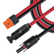5metros.Cables fotovoltaicos para EcoFlow .Cable solar calibre 10 de cobre bañado de estaño ,con sus conectores - Img 56892550