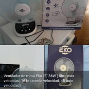 Ventilador Recargable Eko 12" 36W - Img 55818023
