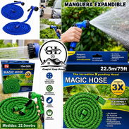 👑Manguera Flexible-Expandible   🔘7 Formas de Salida de Agua 🔘Medidas 22.5metros 🔘Se extiende con la Presión del Agua - Img 56273354