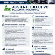 SE BUSCA ASISTENTE EJECUTIVO - LA HABANA - Img 57879818